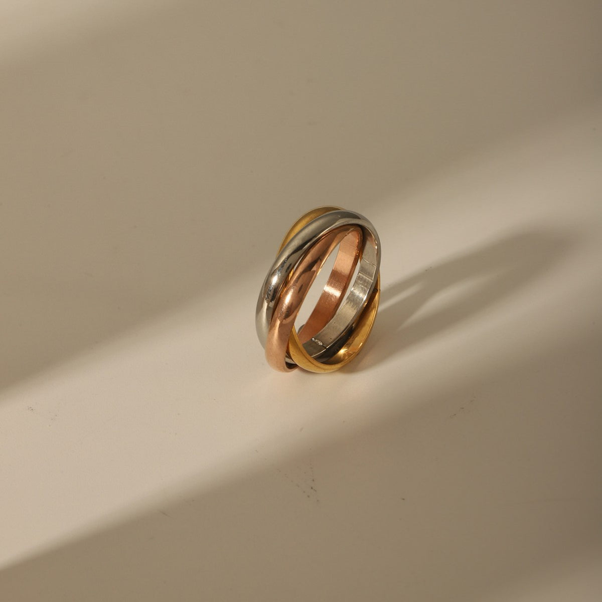 Dreistufiger Edelstahlring – Bild 2 | LuxeStyle