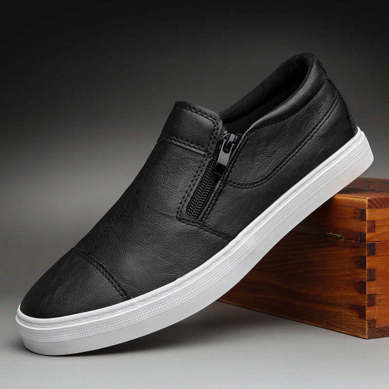 Herren-Slipper aus Kunstleder – Bild 2 | LuxeStyle