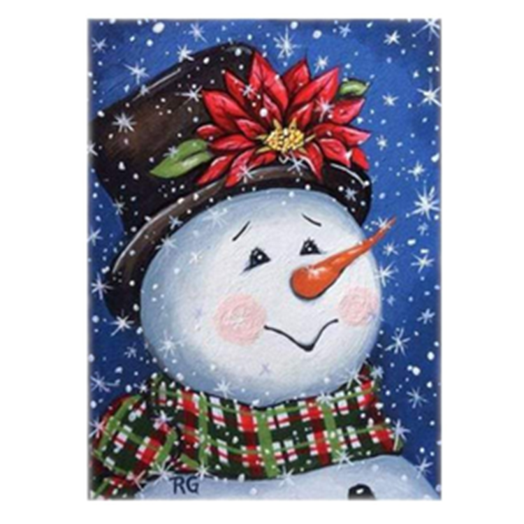 DIY Diamond Painting Set: Weihnachtsposter