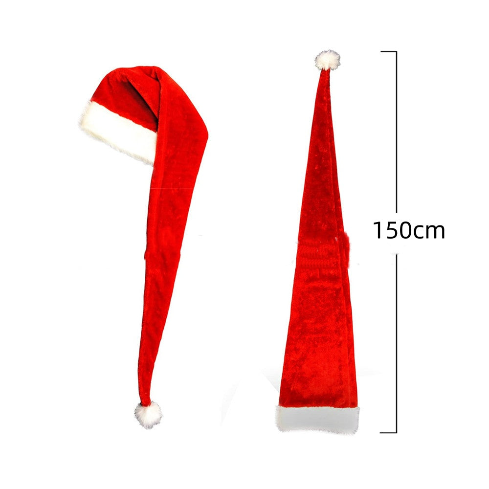 Weisser Weihnachtsmann-Hut aus Plüsch – Bild 7 | LuxeStyle