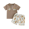 Kurzarm-Polo mit Shorts Set für Babys – Bild 6 | LuxeStyle