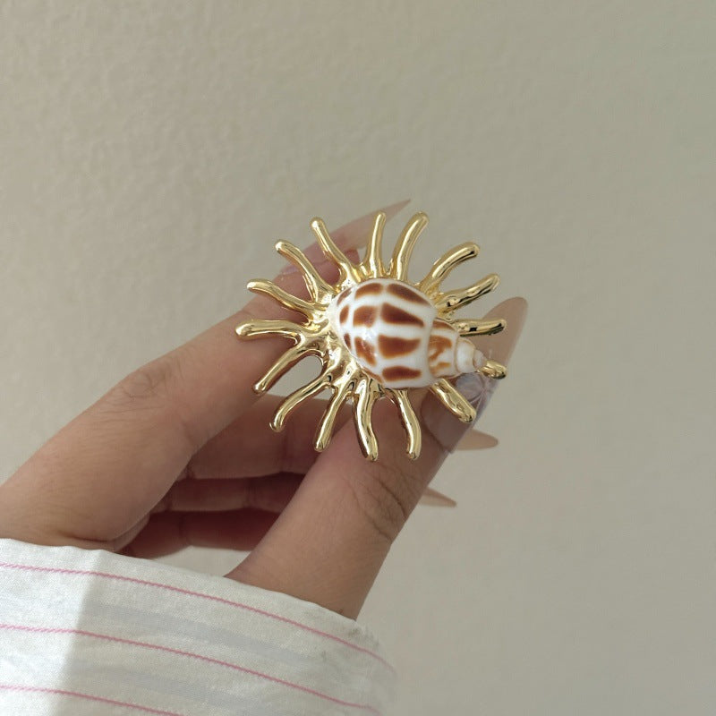 Boho Seestil Metallring Elektroplattierung
