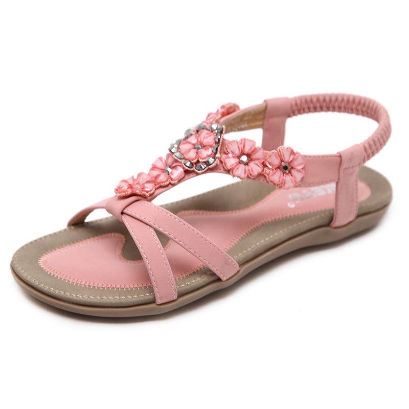 Boho-Florale Strass-Sandalen Plus Size – Bild 3 | LuxeStyle