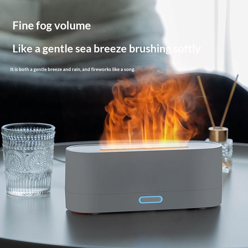 Flammen-Aroma-Diffusor mit Luftbefeuchter