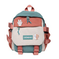 Rucksack Student mit 3D-Pocket, Plaid-Linien | LuxeStyle
