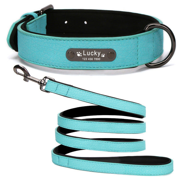 Weiches Hundehalsband aus PU