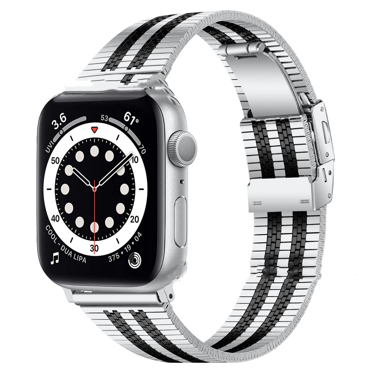 Stahlarmband für Apple Watch, 5,5–8,5 Zoll – Bild 5 | LuxeStyle