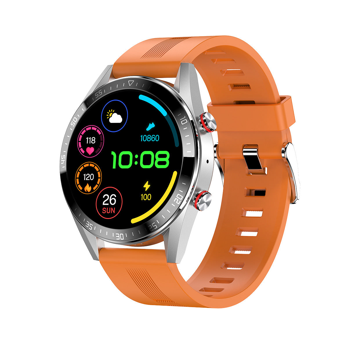 Smartwatch mit HD-Display, Herzfrequenz – Bild 8 | LuxeStyle