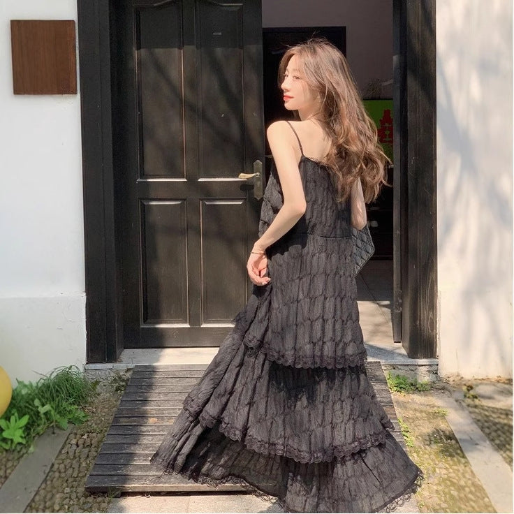 Strand-Maxikleid «Bali» – luftiges Stufenkleid