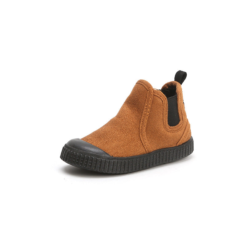 Warme Velour-Kinderschuhe