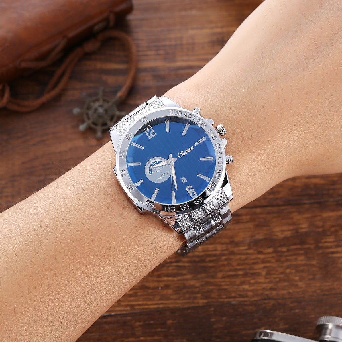 Business-Set mit Uhr und Accessoires – Bild 2 | LuxeStyle