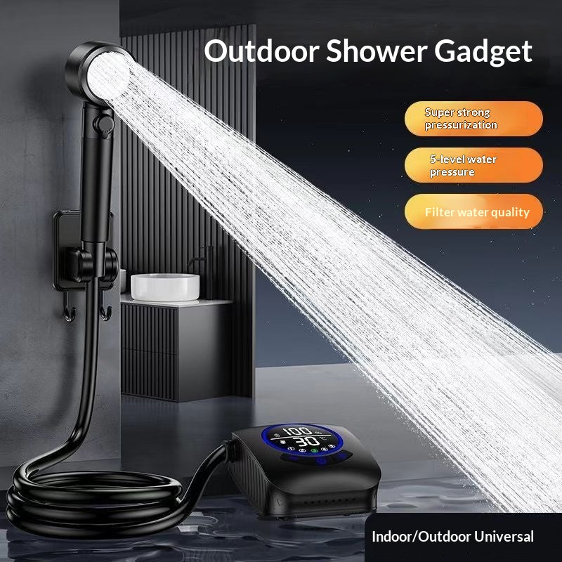 Tragbare elektrische Dusche für Outdoor & Haushalt