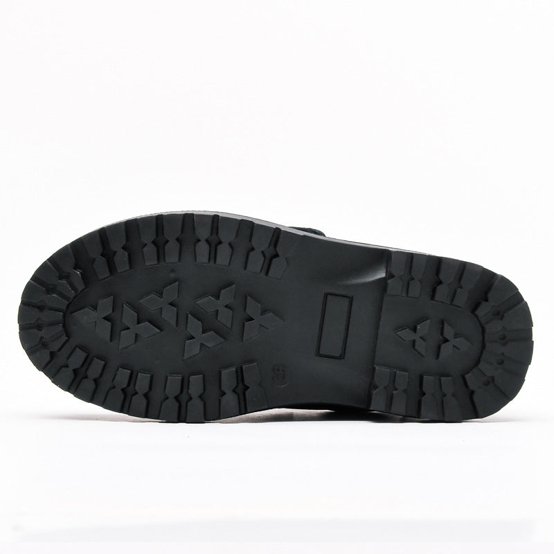 Leder-Sneaker