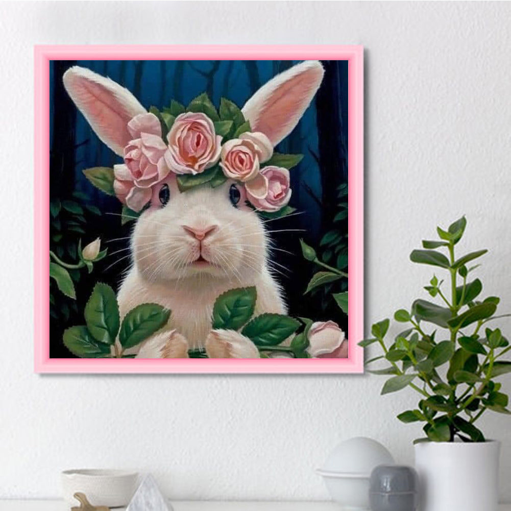 5D Diamond Painting Set «Hase»