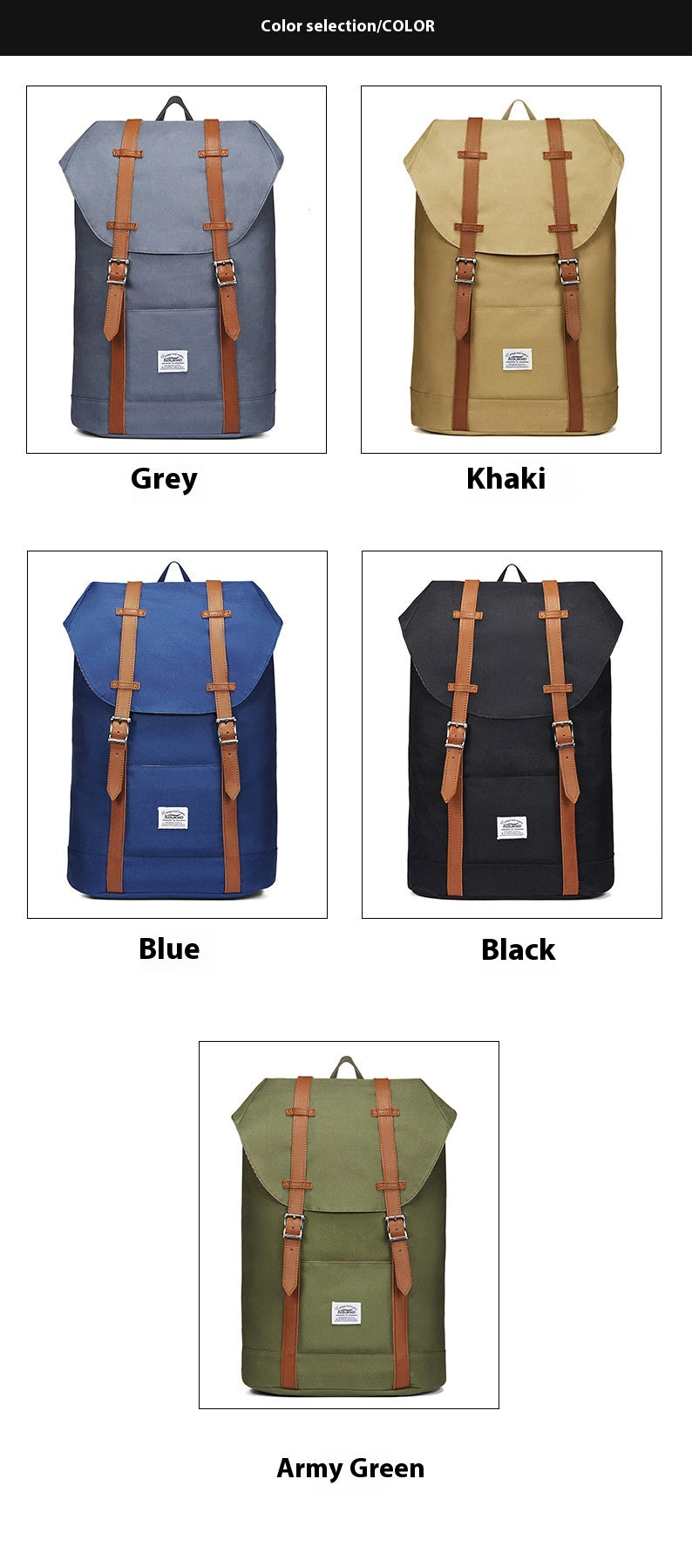 Outdoor Rucksack für Uni, Reise und Berg