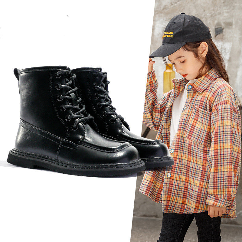Kinder Martin Boots mit Fleece-Futter | LuxeStyle