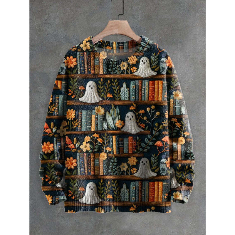 Herren-Sweatshirt mit Rundhals und Digitaldruck – Bild 9 | LuxeStyle