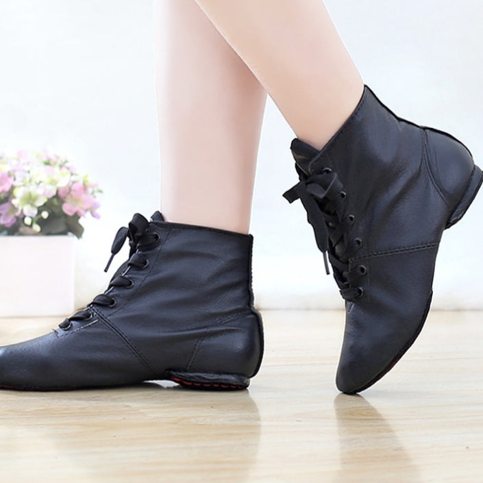 Ballettschuhe aus Leder