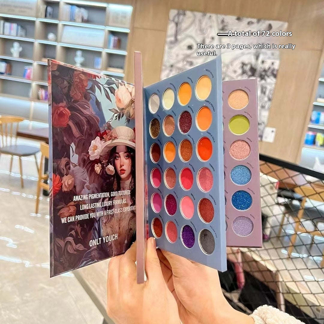 72 Farben Langanhaltendes Lidschatten-Buch – Ansicht 5