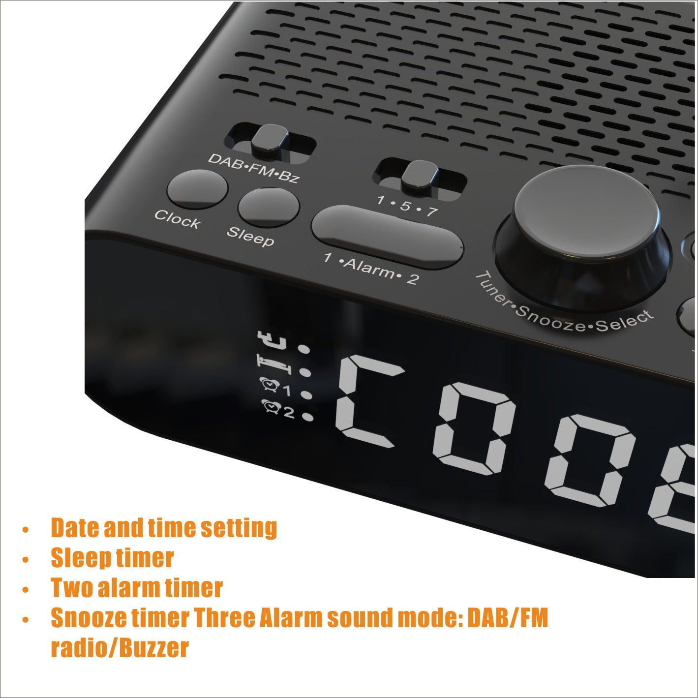 Radio mit Bluetooth und HD-Display