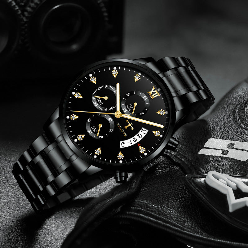 Stilvolle Quarz-Uhr – Bild 3 | LuxeStyle