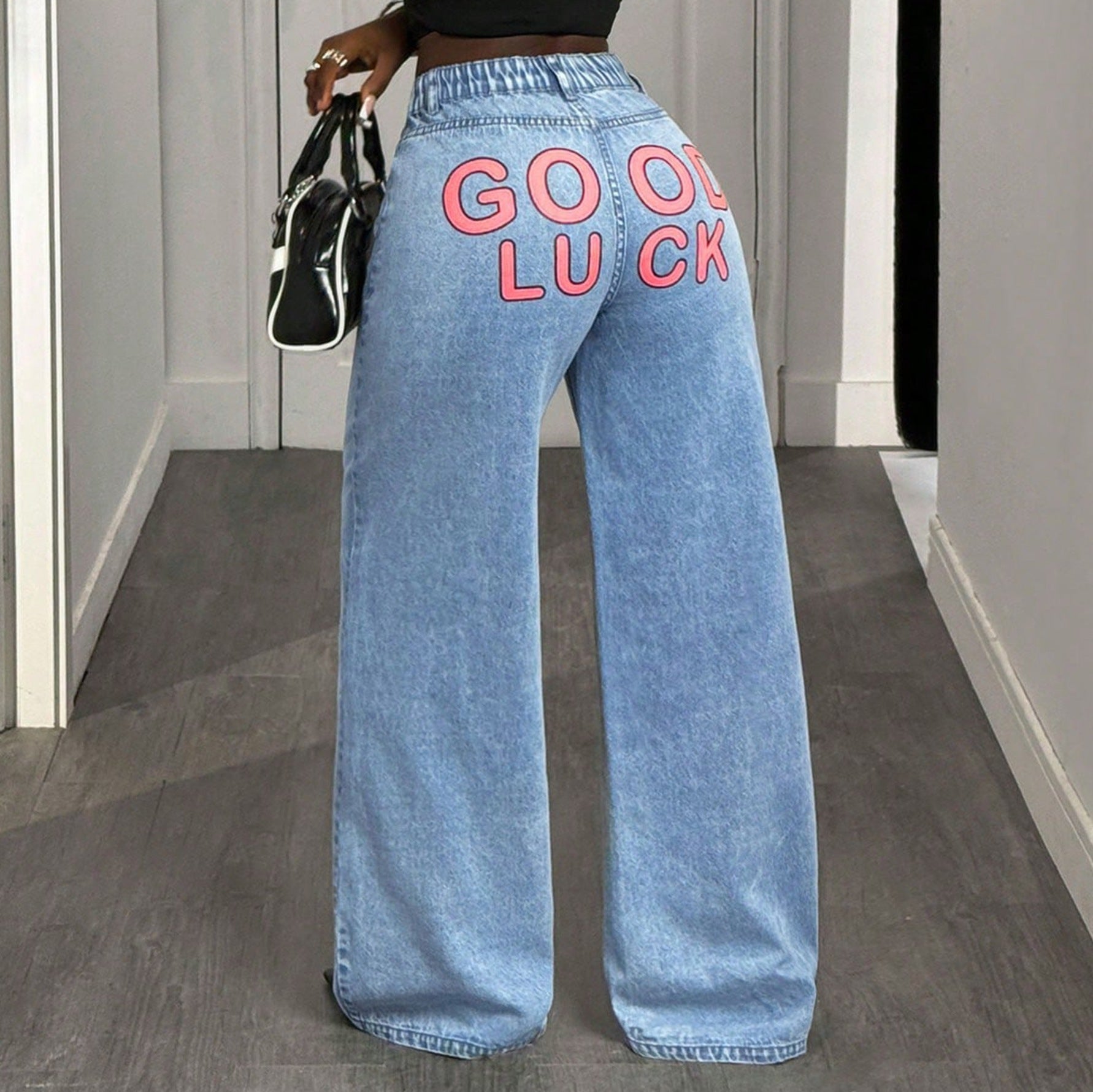 Elegante Straight-Leg Jeans
