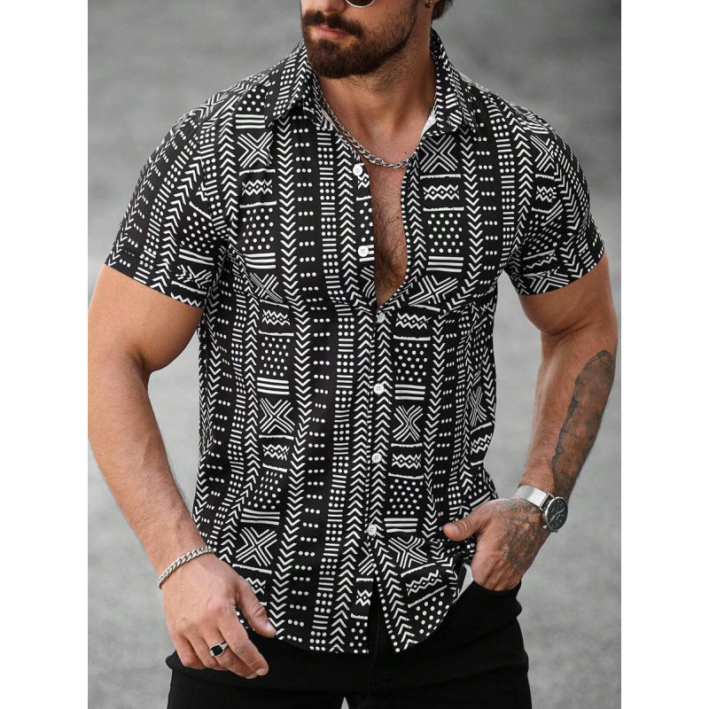 Herren-Shirt mit 3D-Druck und Cartoon-Motiv – Bild 11 | LuxeStyle