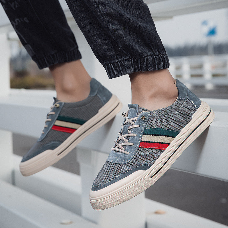 Herren Schnürlose Casual Schuhe Atmungsaktiv | LuxeStyle