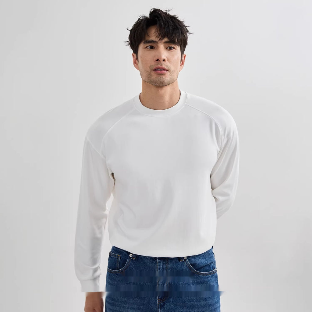 Langarmshirt im American-Style – Bild 3 | LuxeStyle