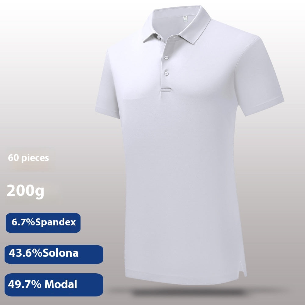 Lanjing Modal Poloshirt mit Revers – Bild 7 | LuxeStyle