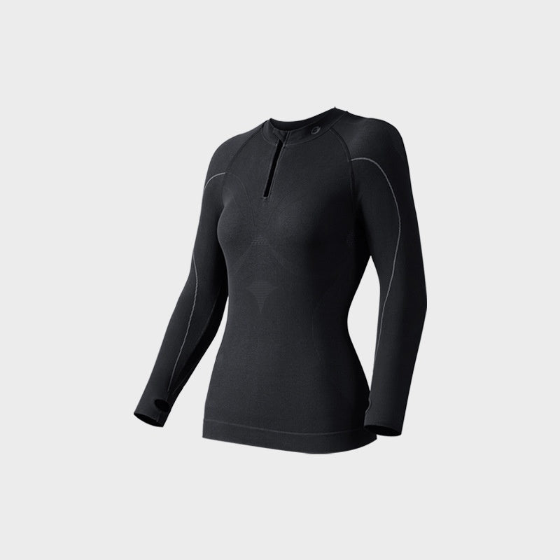 Nahtloses, schnelltrocknendes Baselayer für Herren