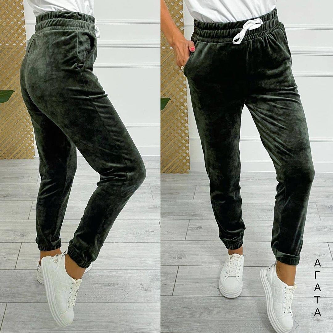 Koreanische Joggerhose mit Elastikbund und Kordel