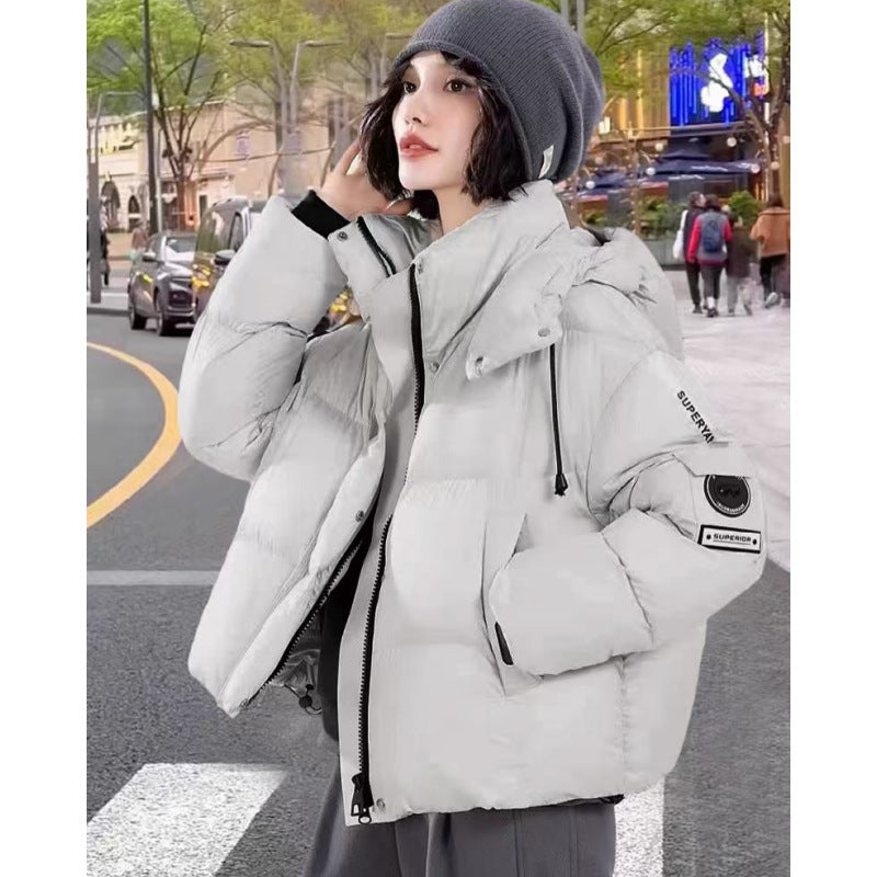 Kurze Thermo-Steppjacke für Damen