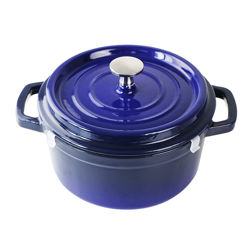 Gusseisen-Emaille-Topf 22cm – Bild 1 | LuxeStyle