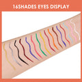 Wasserfestes, langanhaltendes Eyeliner-Set (16 Farben) – Bild 4 | LuxeStyle