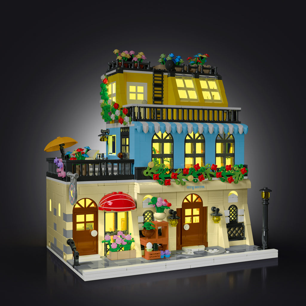 City Street View Bausteine: Café, Restaurant oder Hotel – Bild 4 | LuxeStyle
