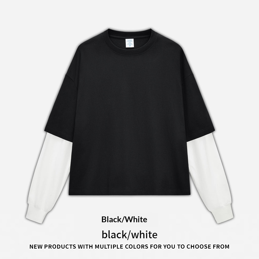 Zweifarbiger Baumwoll-Pullover für Herren – Bild 7 | LuxeStyle