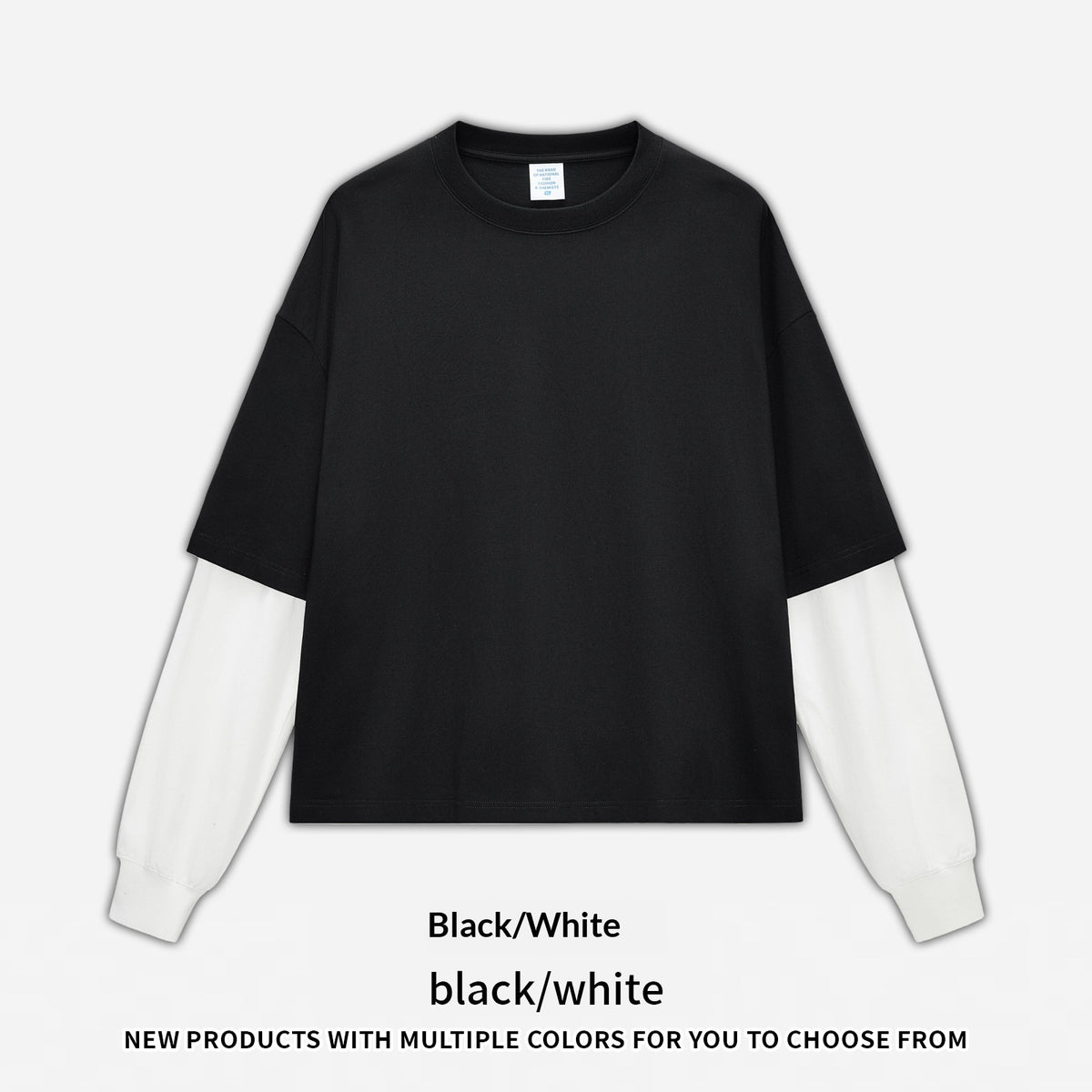 Zweifarbiger Baumwoll-Pullover für Herren – Bild 7 | LuxeStyle