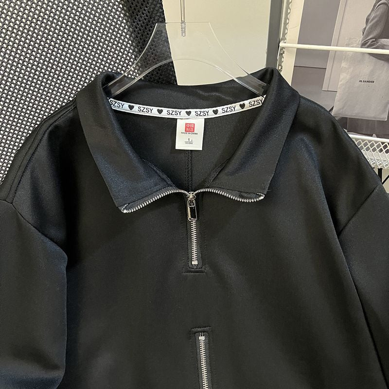 Relaxed Hoodie mit Doppelreissverschluss