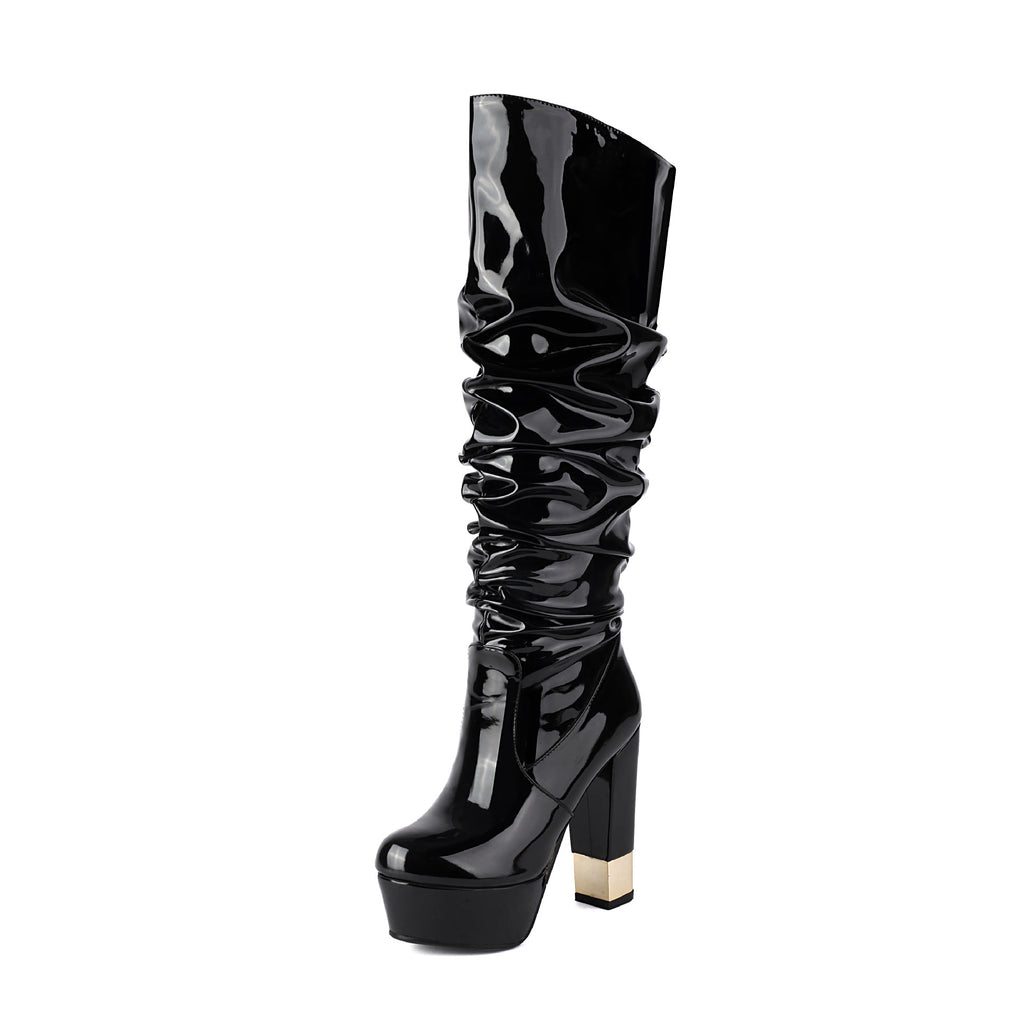 Europäisch-amerikanische Hochhackstiefel