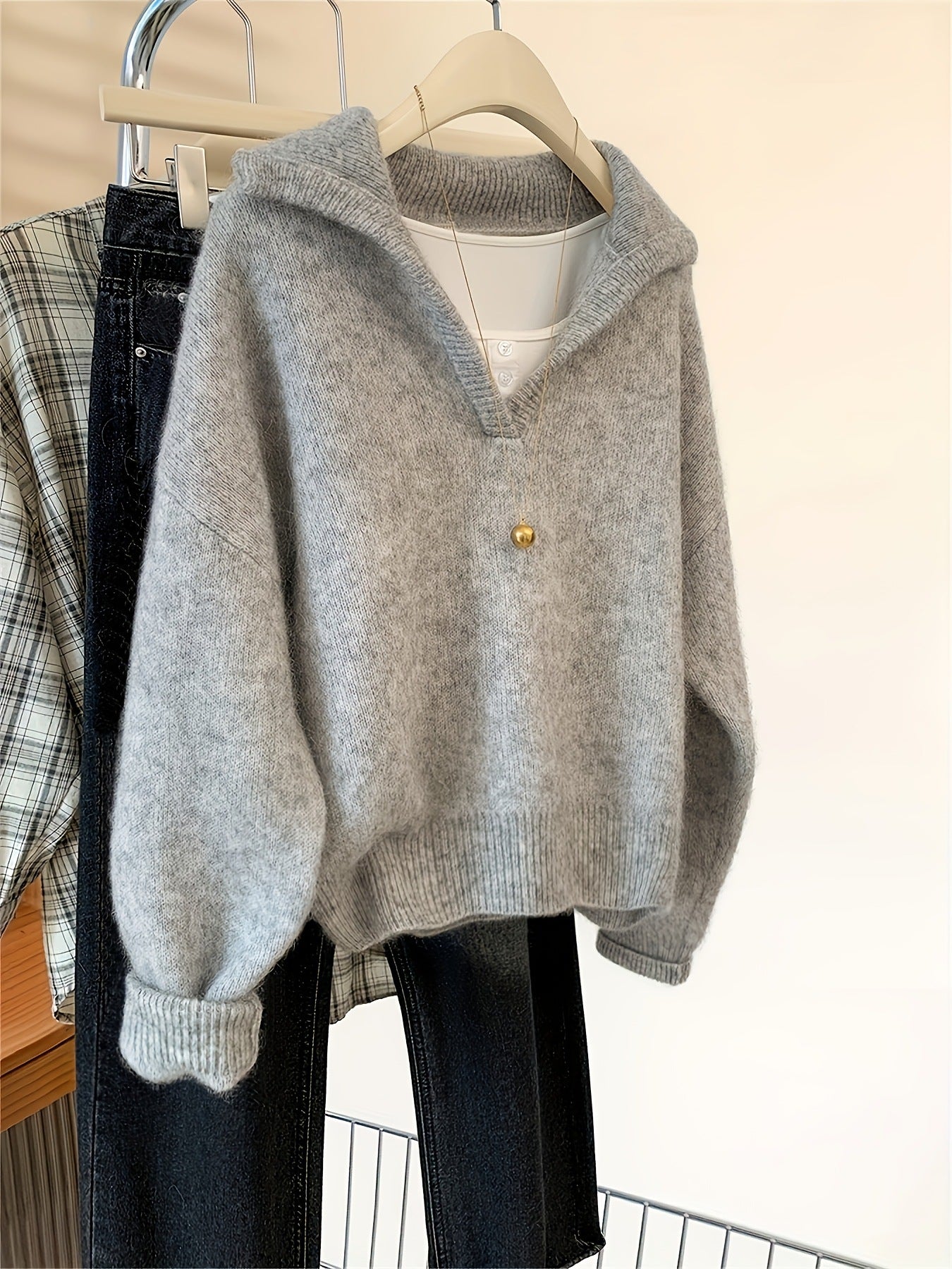 Elegantes Stricktop für Damen