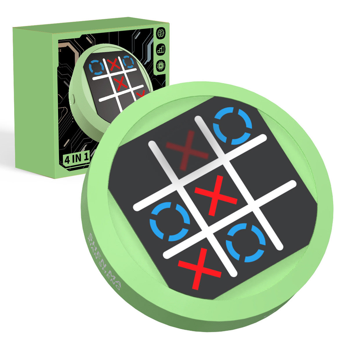 Super Tic-Tac-Toe 4-in-1 Gedächtnisspiel