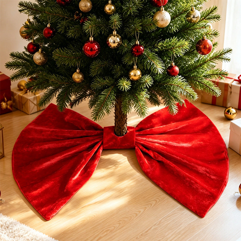 Weisser Samt-Baumkranz für Weihnachten – Bild 3 | LuxeStyle