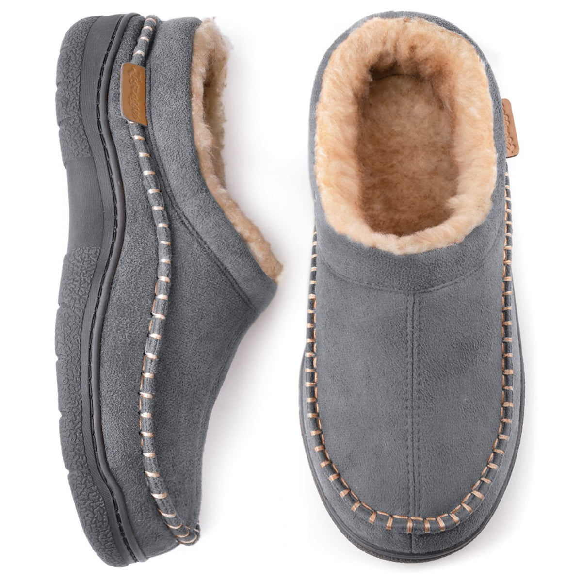 Bequeme Herren-Hausschuhe zum Hineinschlüpfen – Bild 4 | LuxeStyle