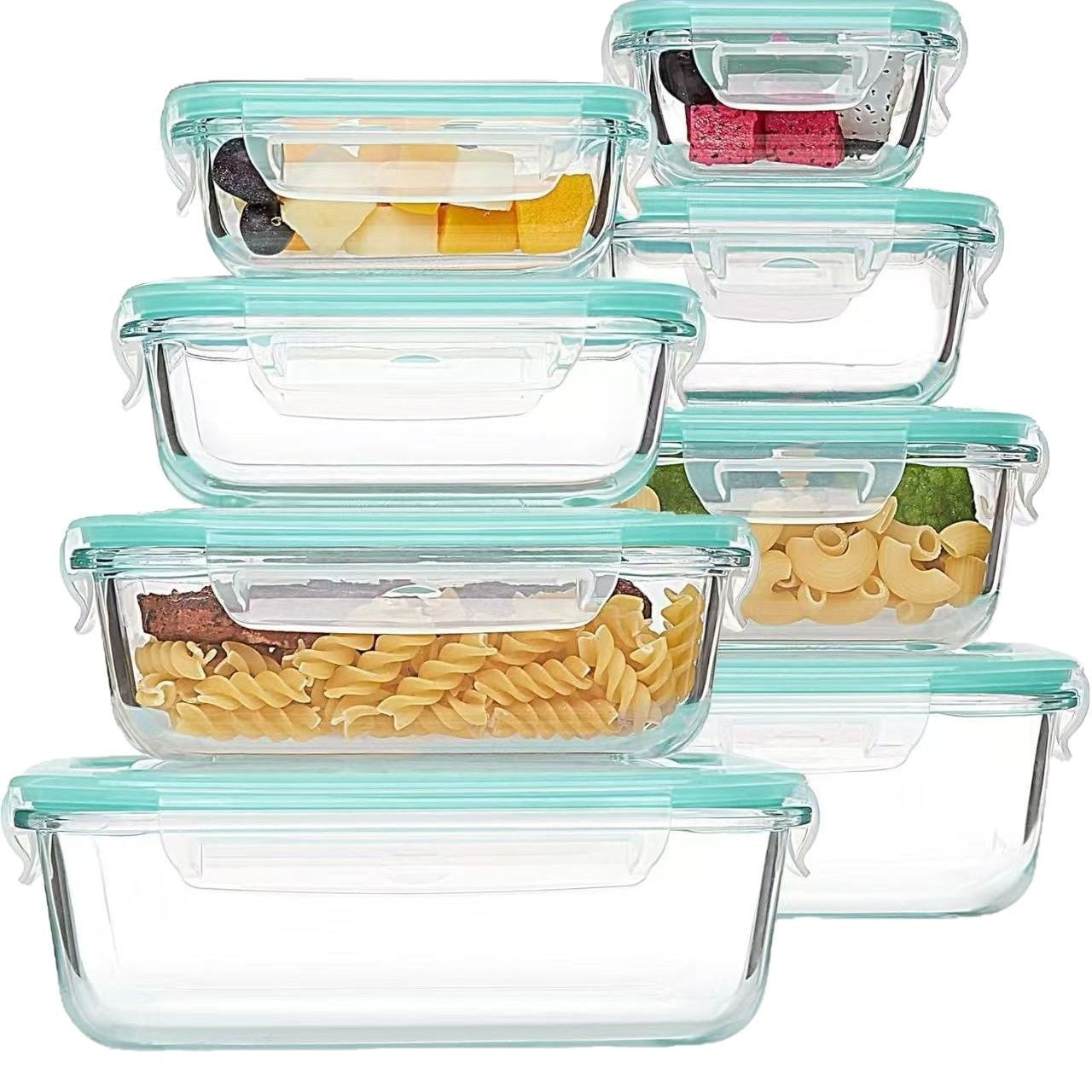 Lunchbox-Set aus Borosilikatglas