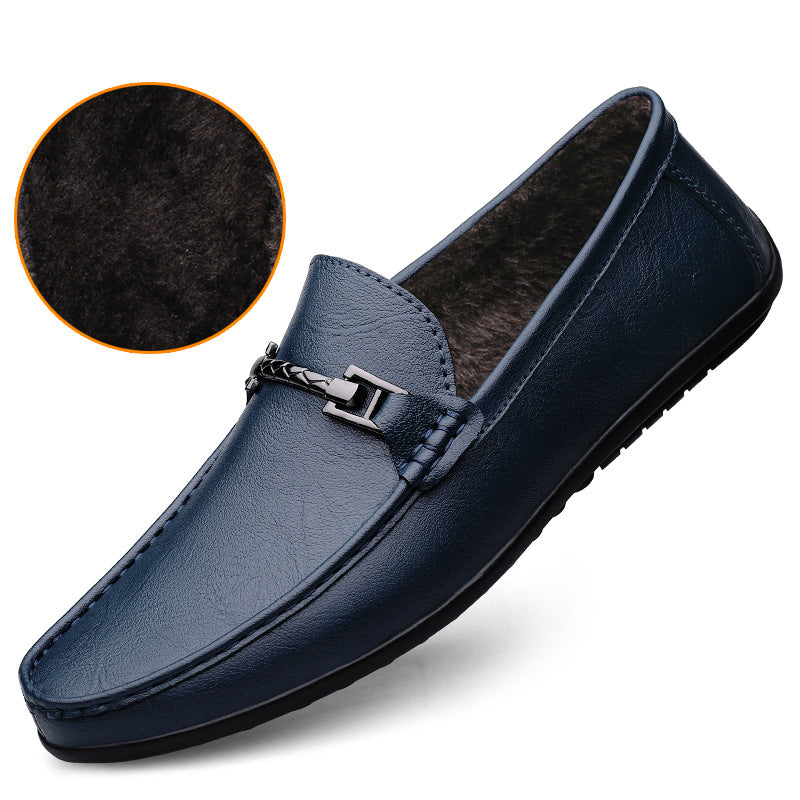Herren Leder Flats mit weicher Sohle – Bild 7 | LuxeStyle