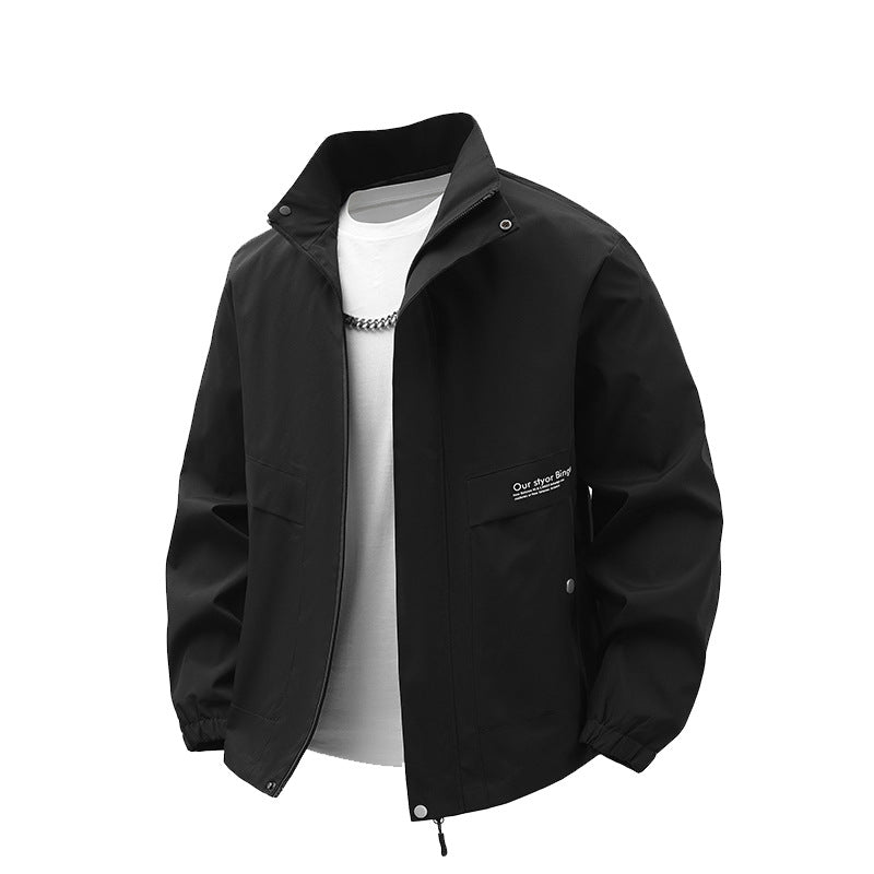 Herren Übergangsjacke mit Stehkragen