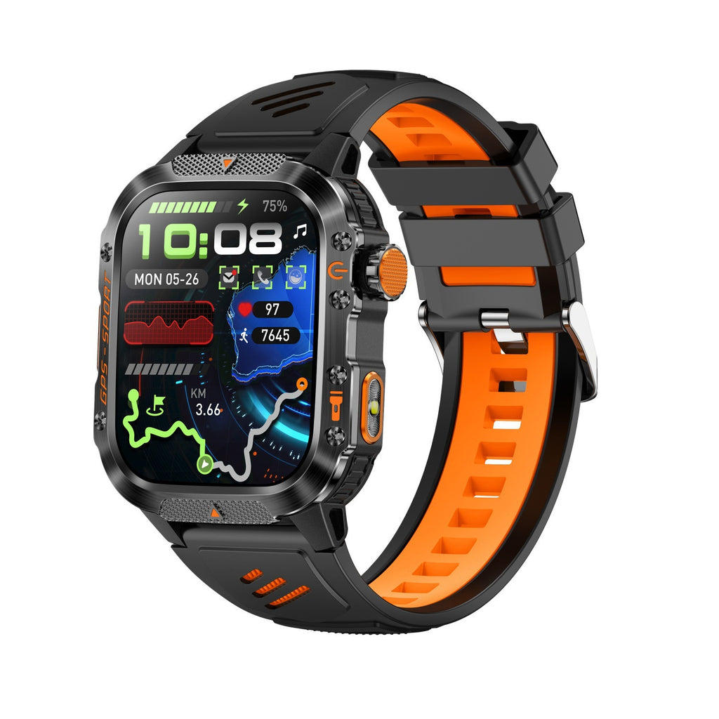 Outdoor-Sportuhr mit GPS und Bluetooth-Telefonie