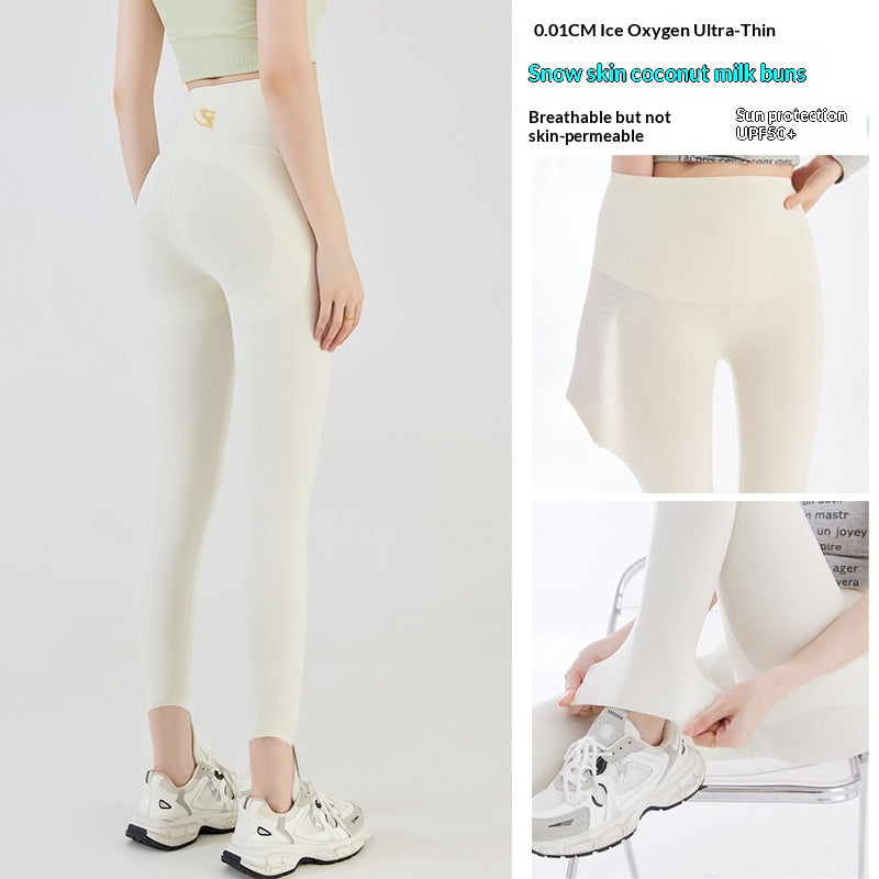 Ultra-dünne Ice-Silk Leggings für den Sommer