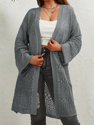 Boho Strick-Cardigan für den Sommer